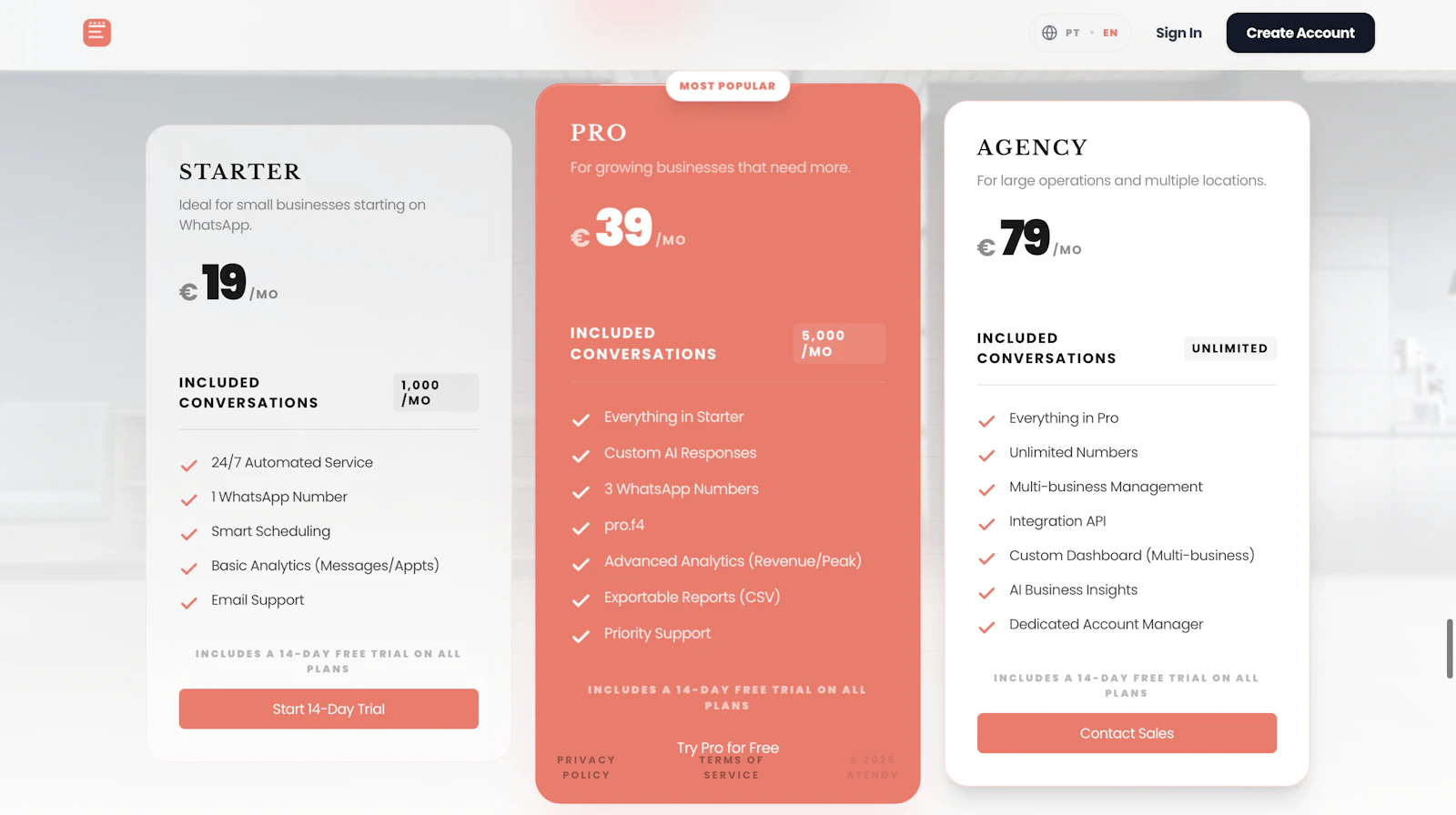 Atendy screenshot 3