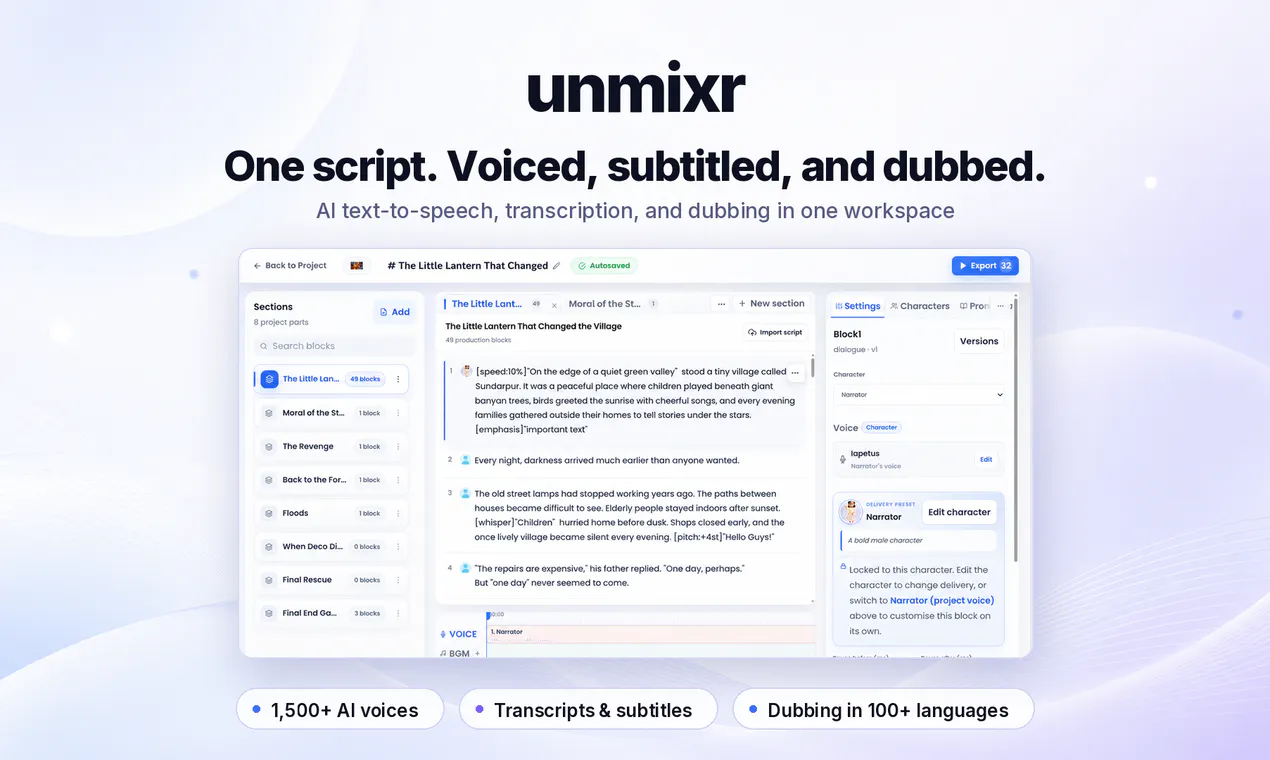 Unmixr gallery image