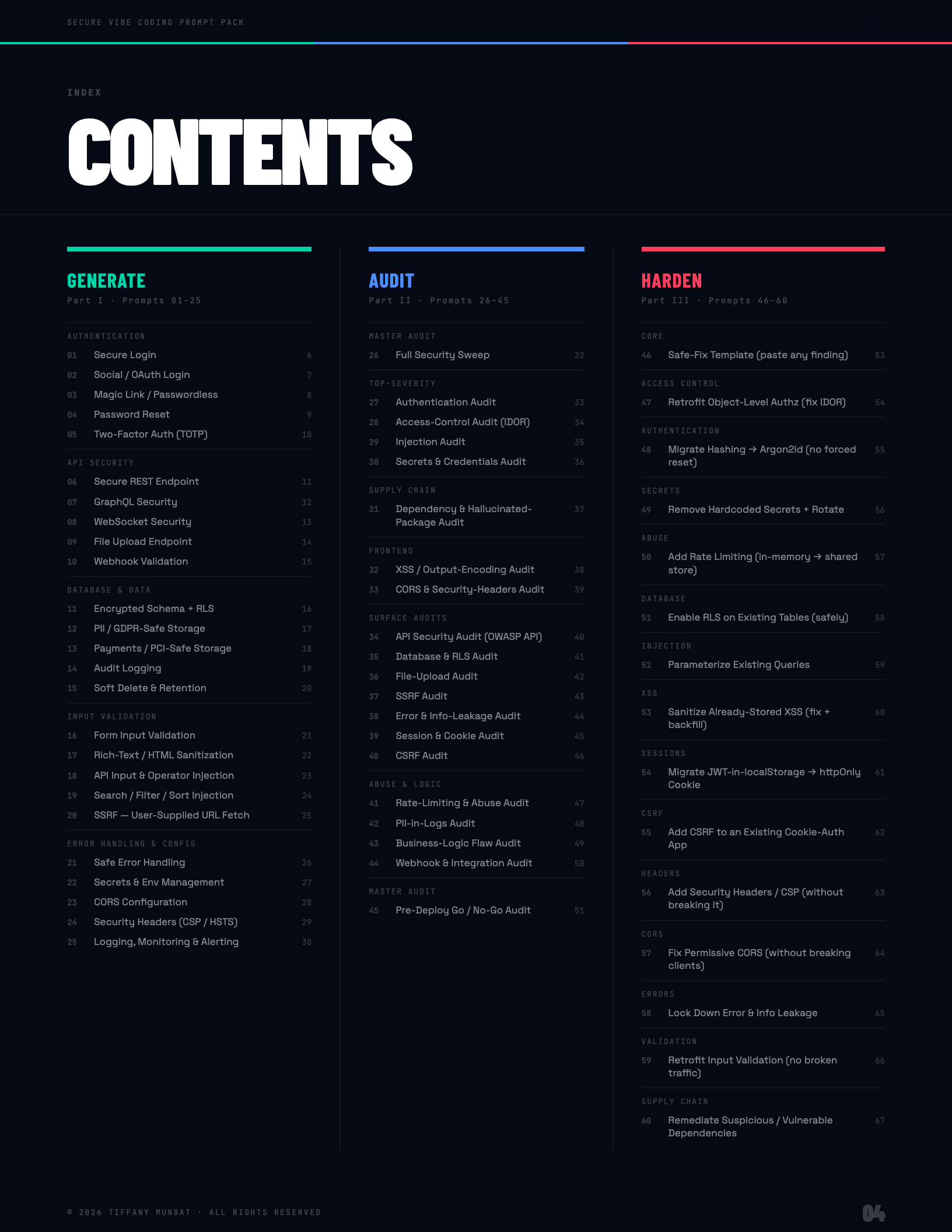 Secure Vibe Coding Pack gallery image