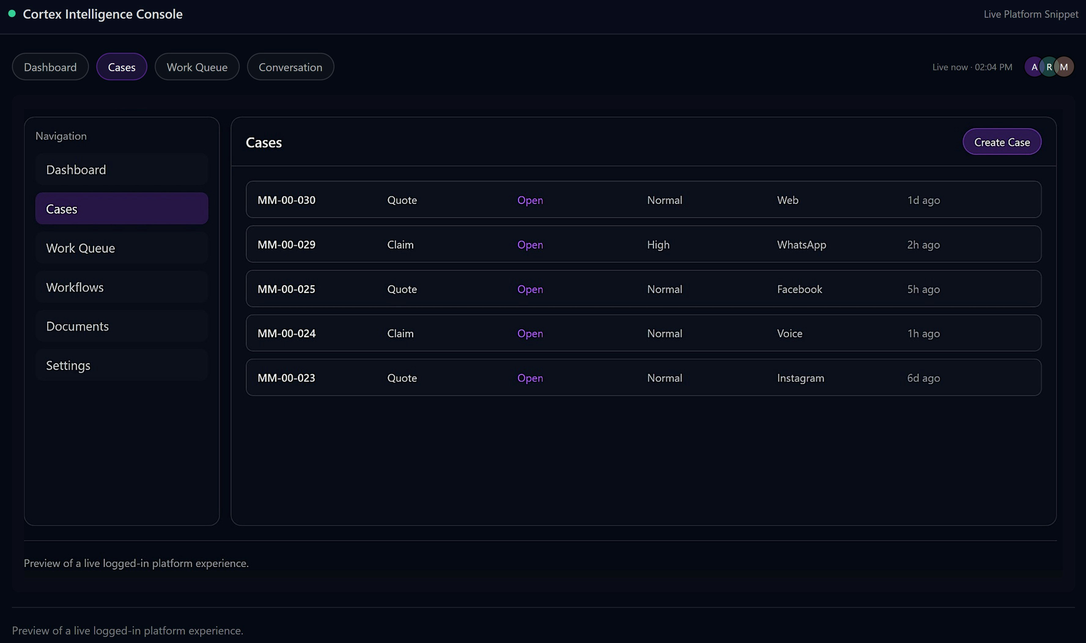 CORTEX PLATFORM gallery image