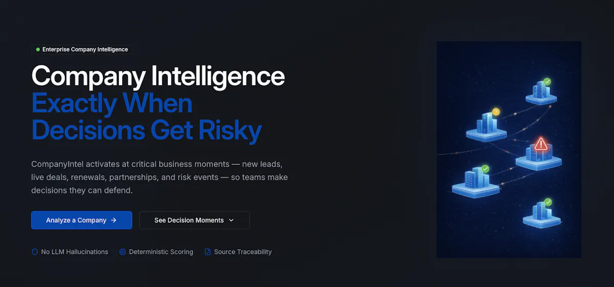 CompanyIntel.io