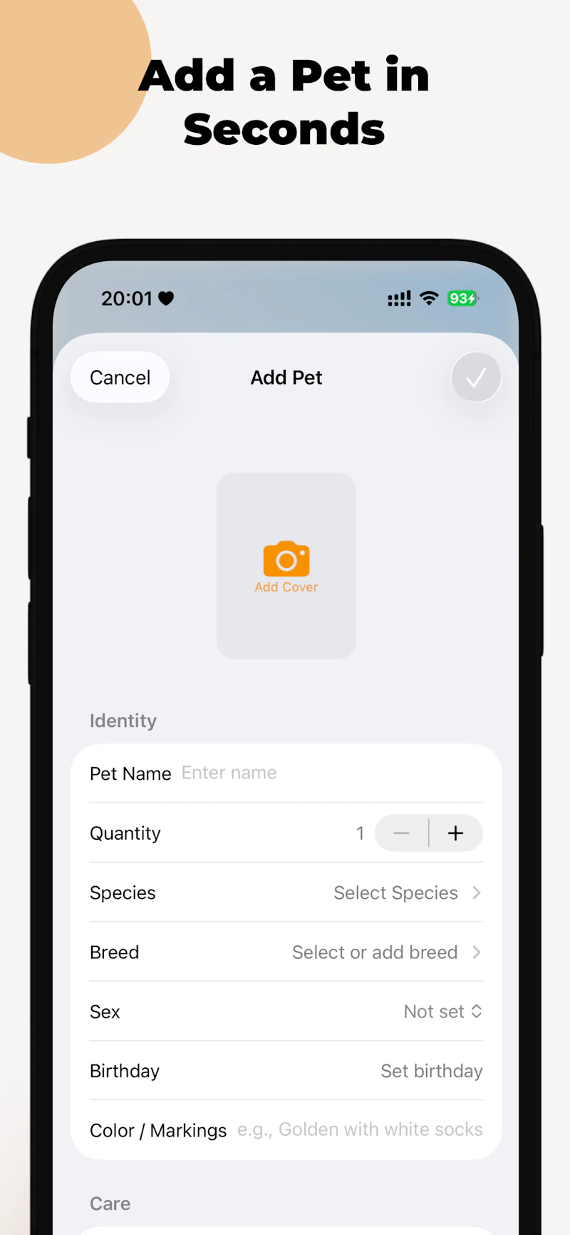 Pet Journal — Photo Diary & Log screenshot 4