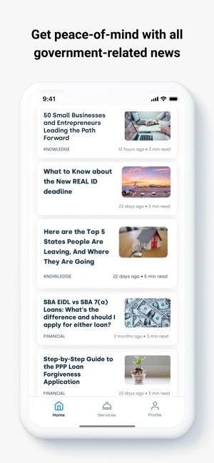 EIDL Grant and PPP Trackers on Skip App gallery image