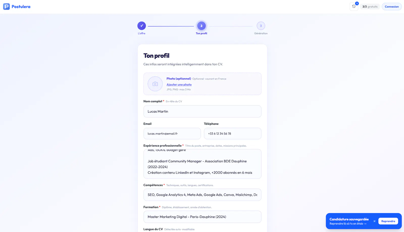 Postulera screenshot 3