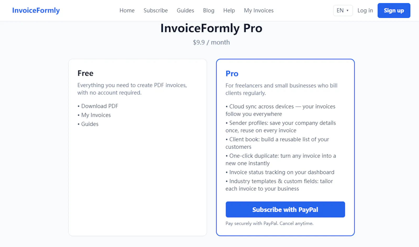 InvoiceFormly screenshot 3