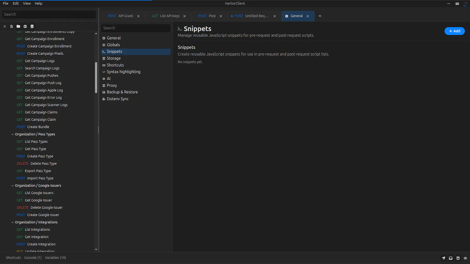 HarborClient screenshot 8