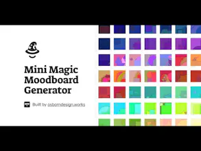 Mini Magic Moodboard Figma Plugin gallery image