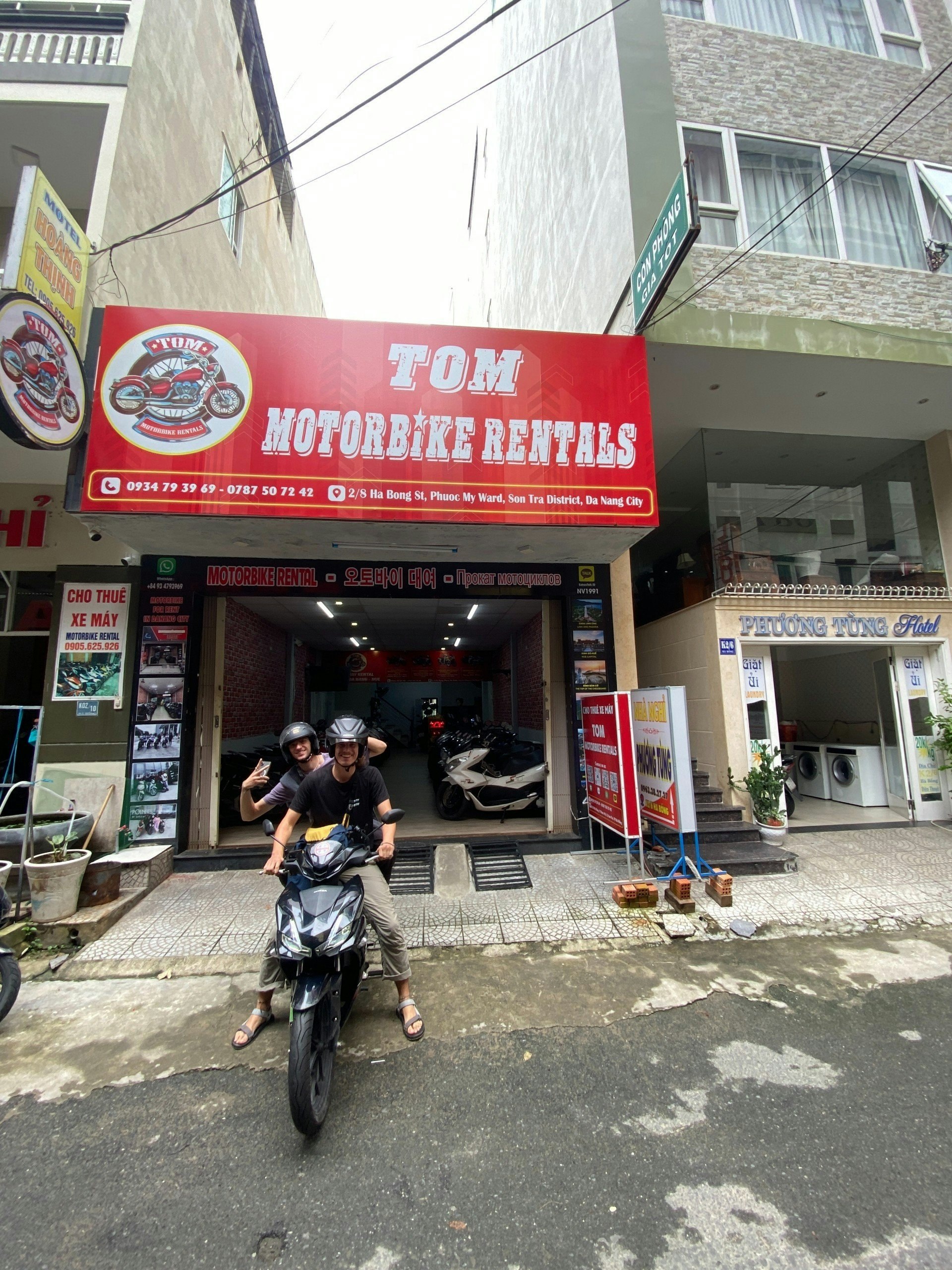 Tom Motorbike Rentals da na - 오토바이 임대 Da Nang 미디어 3