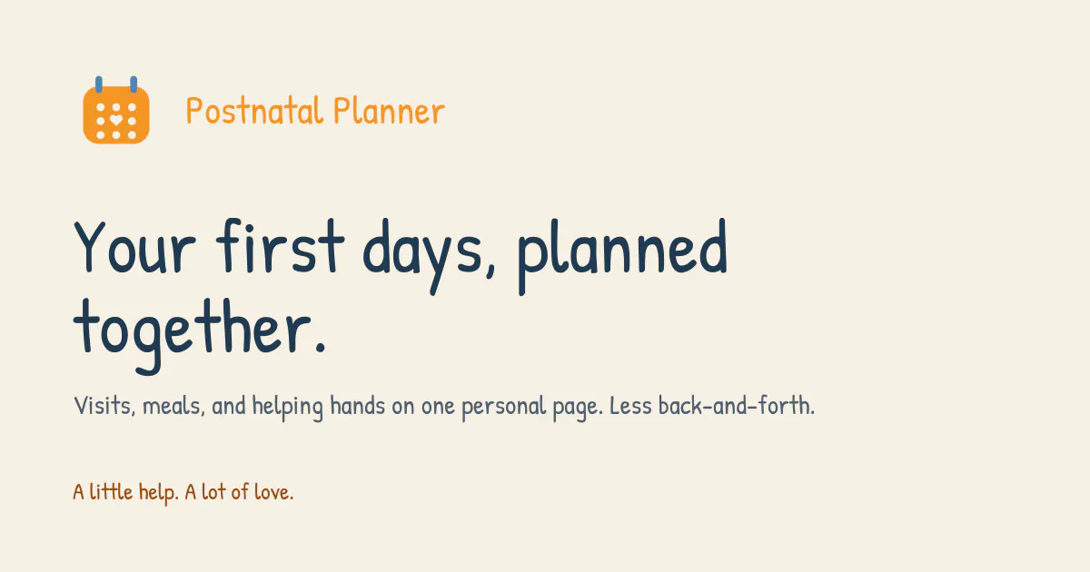 Postnatal Planner gallery image