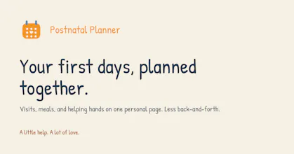 Postnatal Planner gallery image