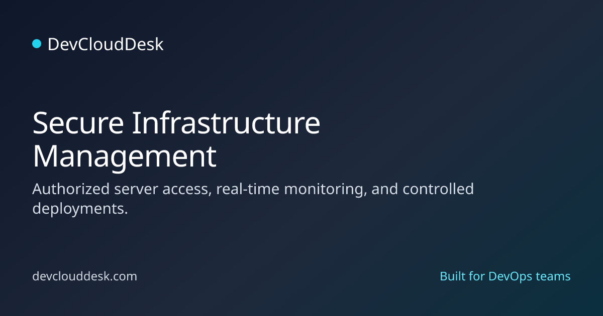 DevCloudDesk gallery image
