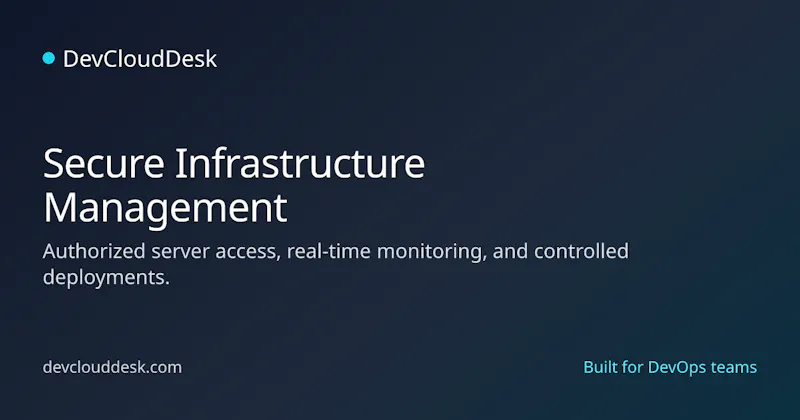 DevCloudDesk screenshot 1
