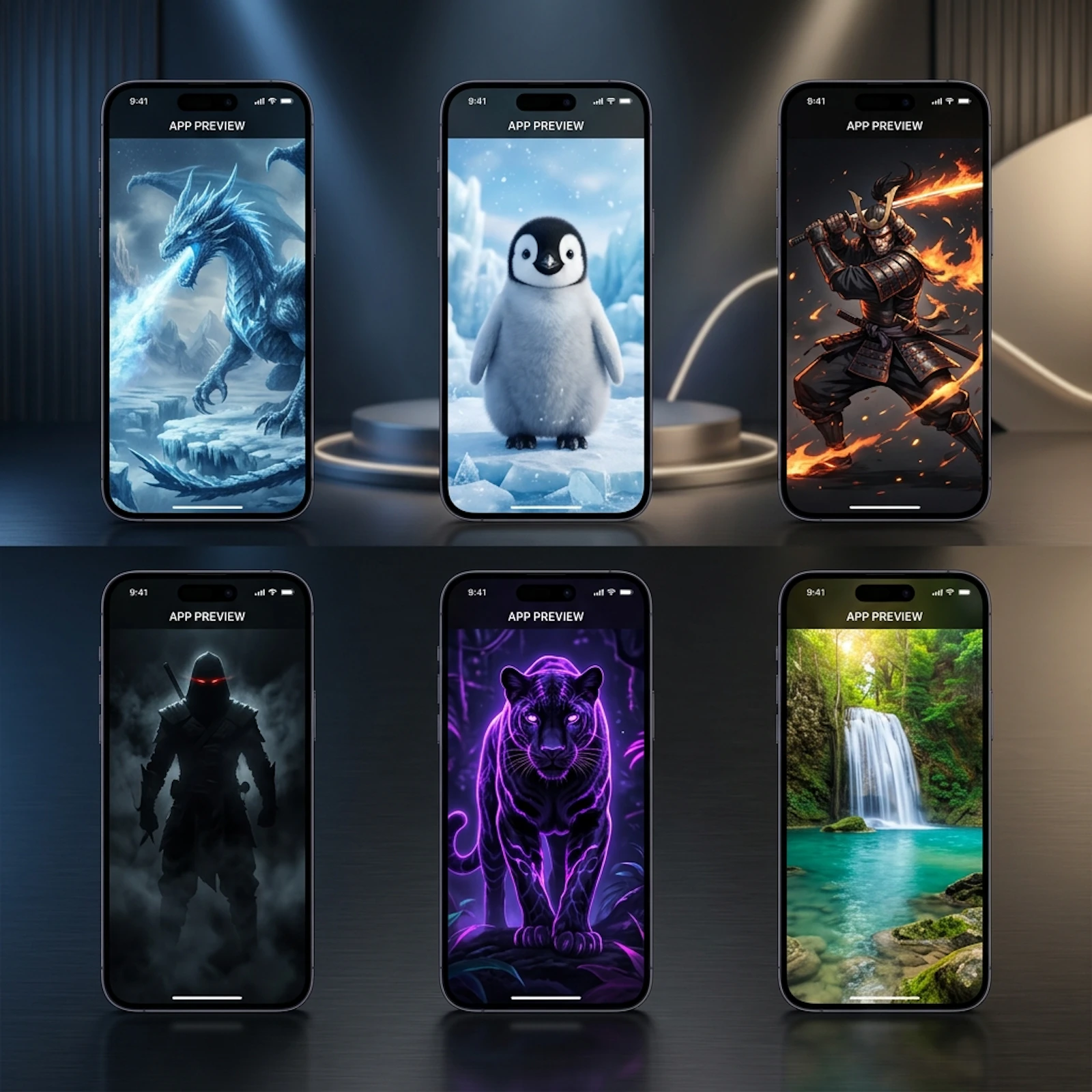 Wallika Pro: 4K AI Wallpapers screenshot 2