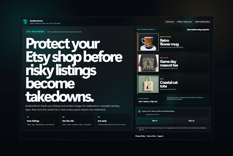 ZenStorefront screenshot 1