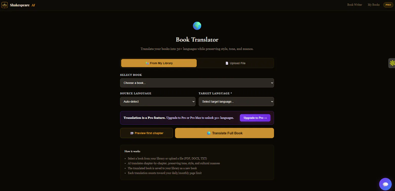 ShakespeareAI 2.0 screenshot 5