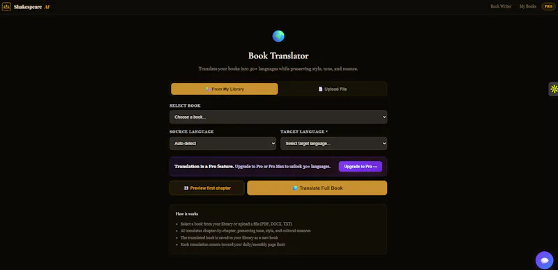 ShakespeareAI 2.0 screenshot 5
