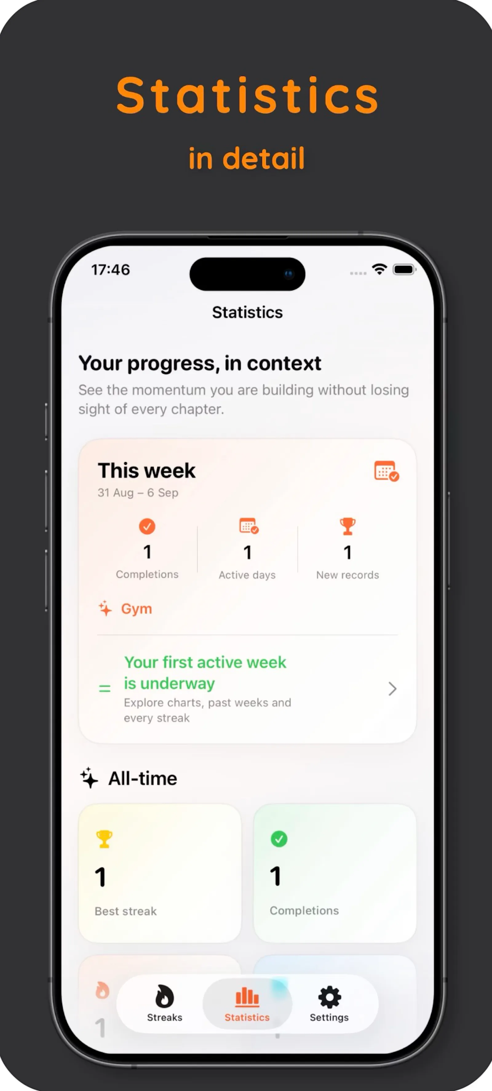 Streakly  screenshot 3