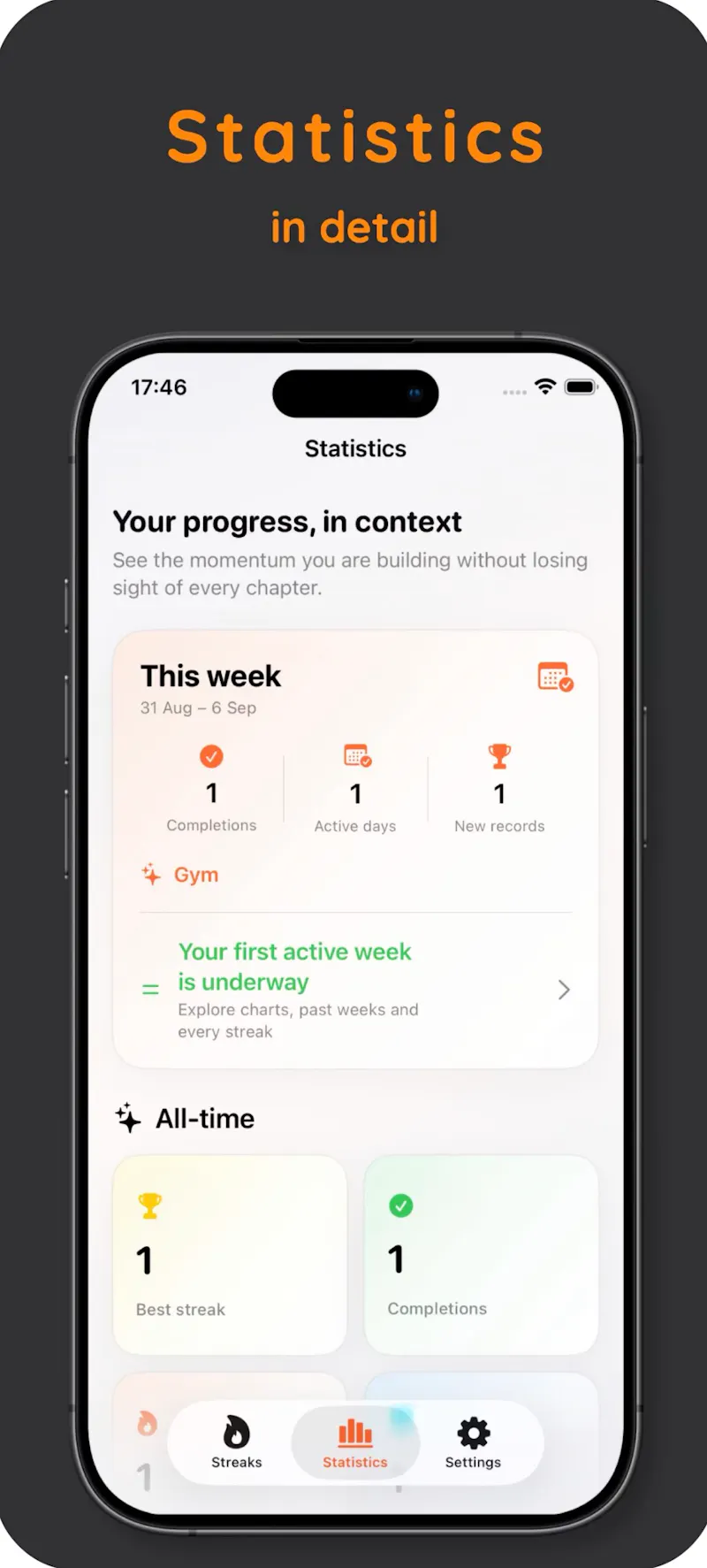 Streakly  screenshot 3