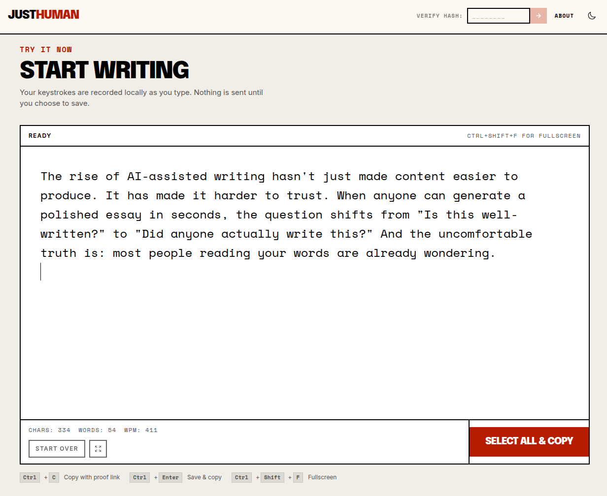 Just Human gallery image