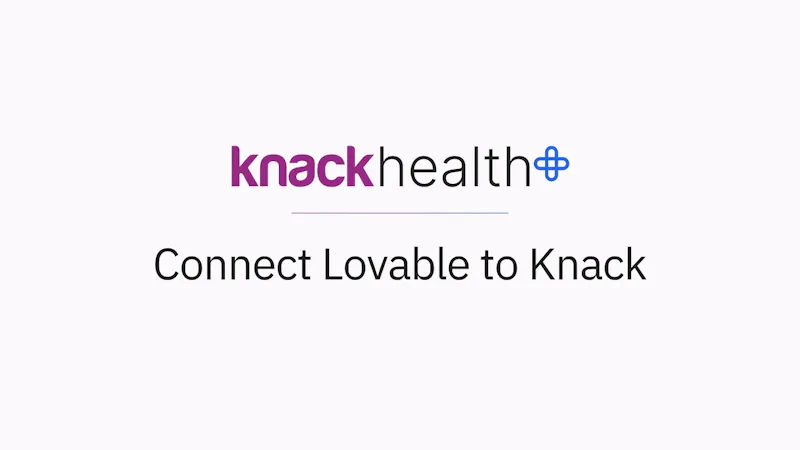 Knack MCP Server screenshot 1 (video preview)