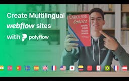 Polyflow - Multilanguage for Webflow media 1