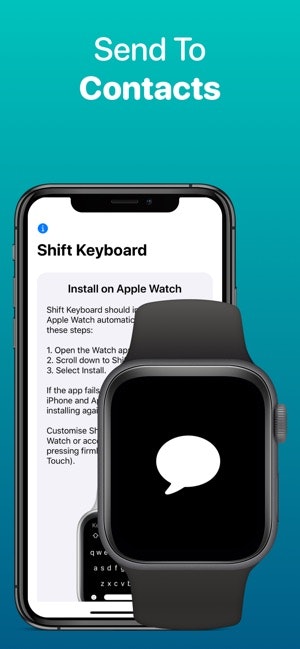Shift Keyboard v2 - Apple Watch Keyboard gallery image