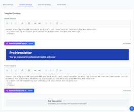 Pro Newsletter AI gallery image