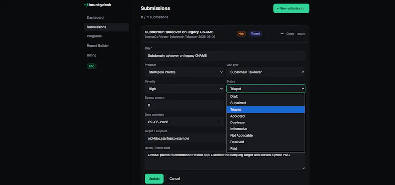 BountyDesk screenshot 15