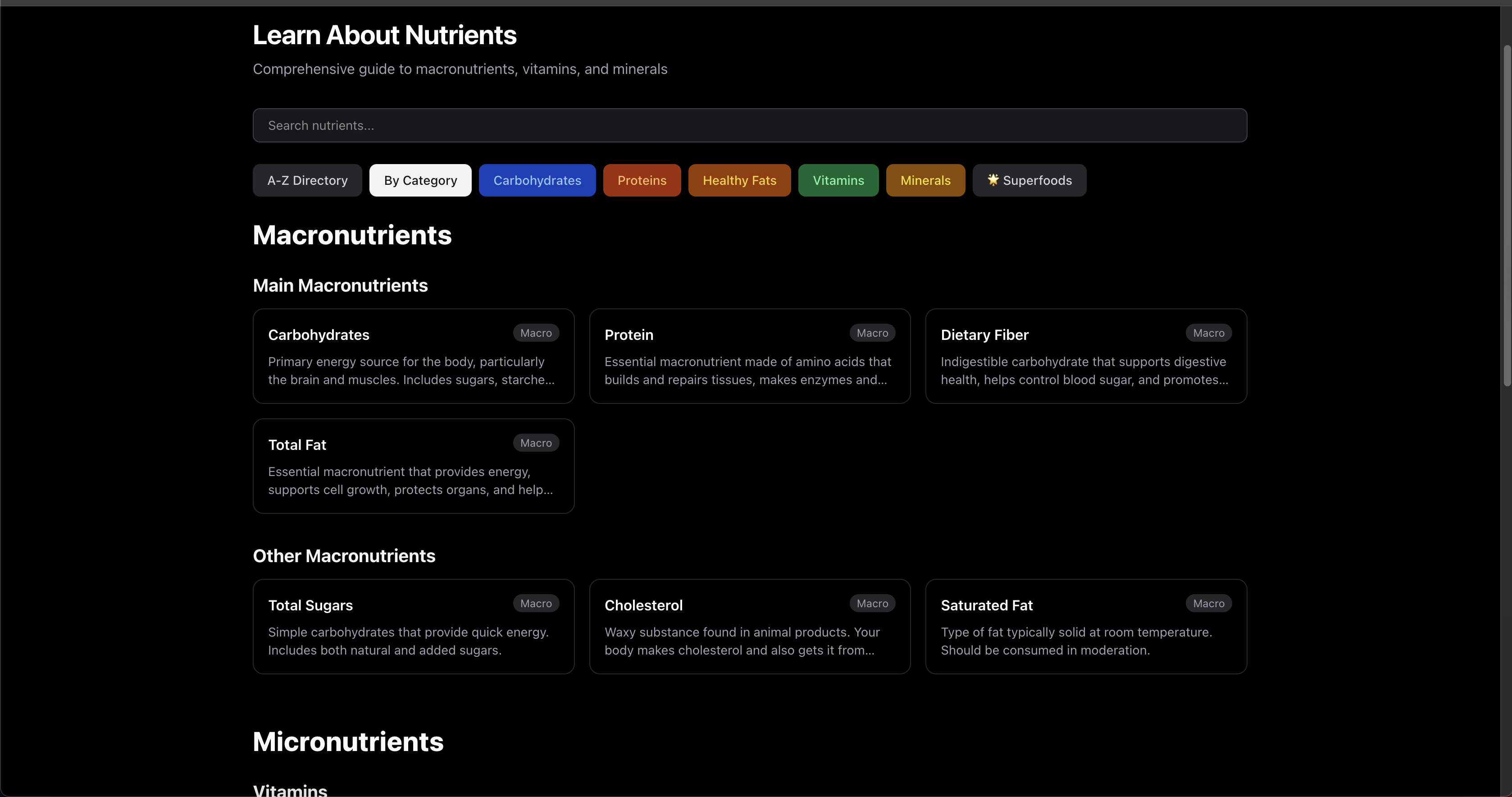 NutriTracker gallery image