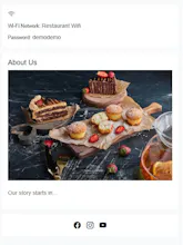 My QRMenu gallery image