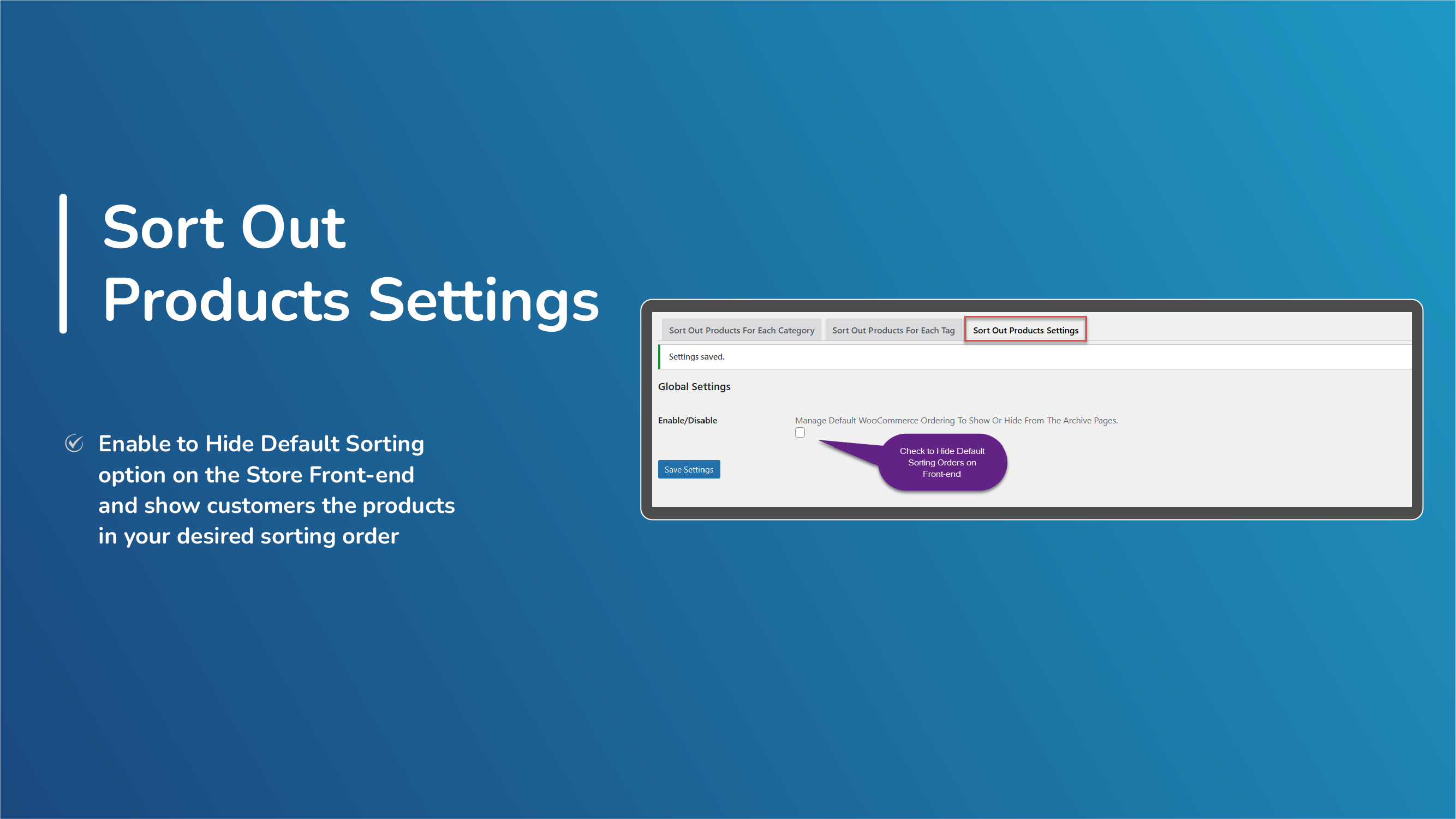 Sort Products for WooCommerce media 4