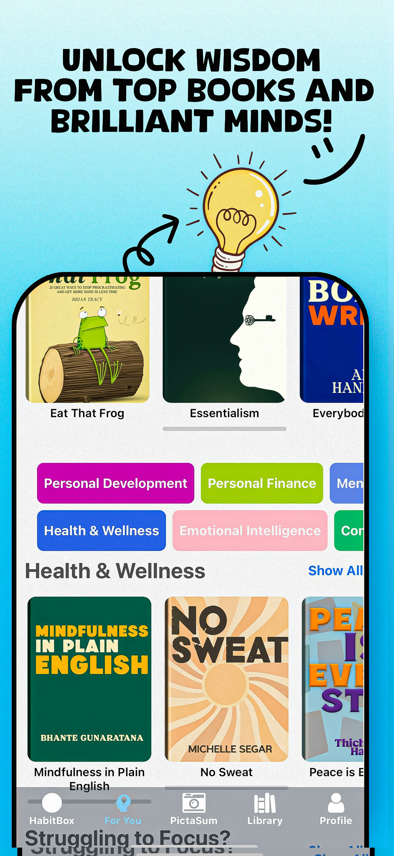 TempleReads - Build habits based on the best selling non fiction books media 6