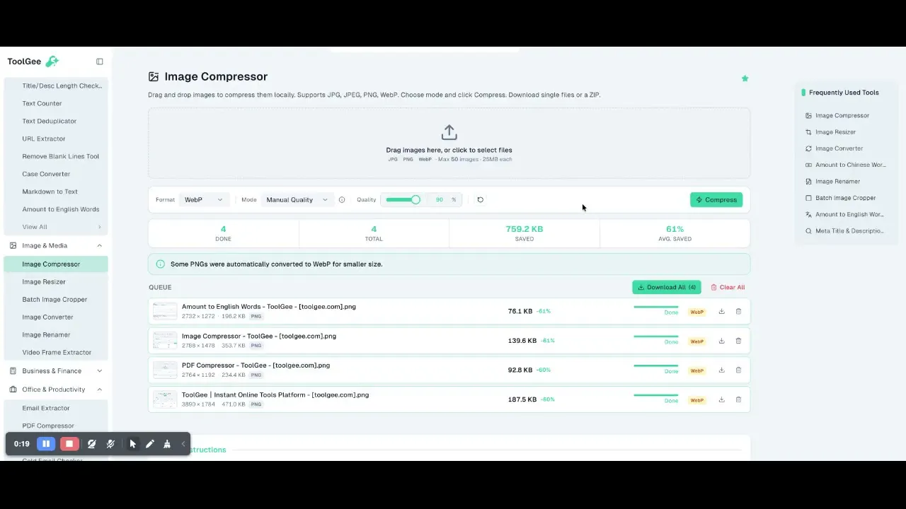 ToolGee｜Instant Online Tools Platform gallery image