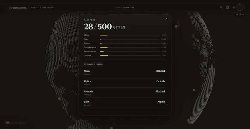 somewhere. screenshot 5