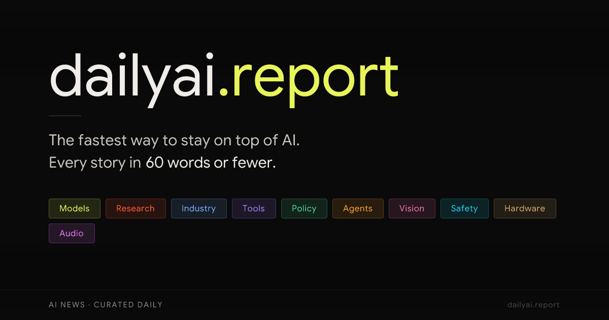 DailyAI Report gallery image