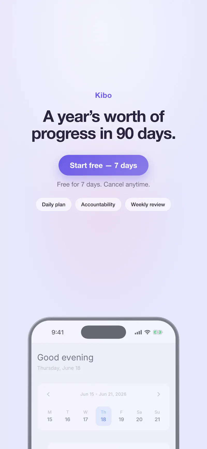 Kibo screenshot 5