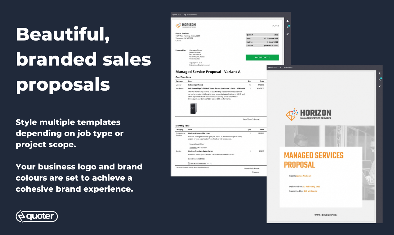 Quoter gallery image