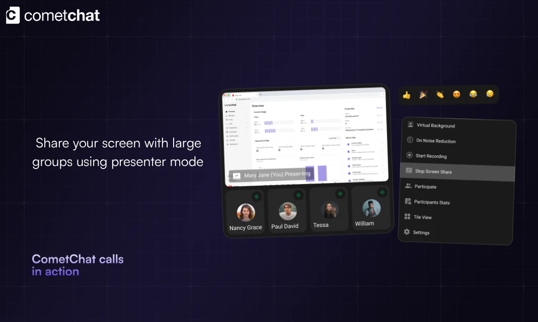 Voice and Video Calling by CometChat screenshot 3