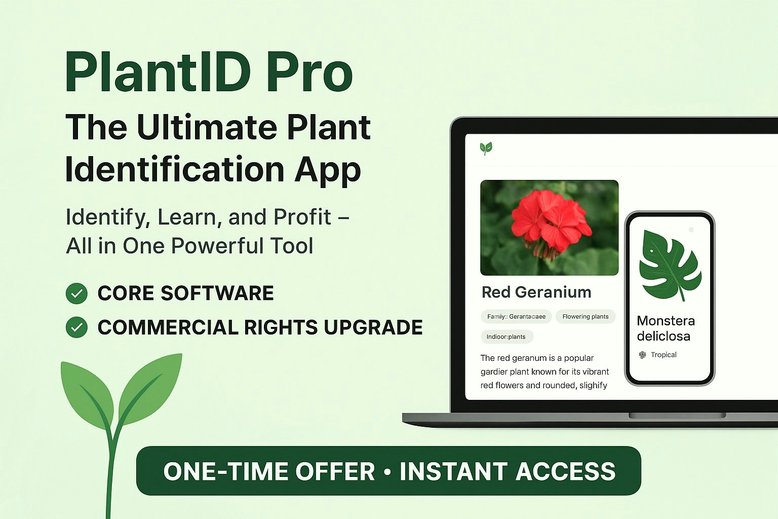 PlantId Pro - AI Plant Identifier - Identificeer onmiddellijk elke plant met AI - Snap, Scan & Discover media 3