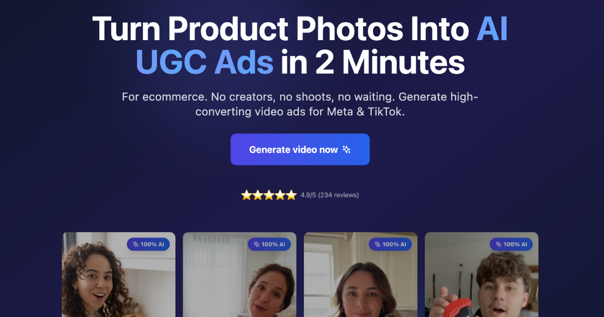 VideoAI 5 - Main product screenshot demonstrating key features and user interface