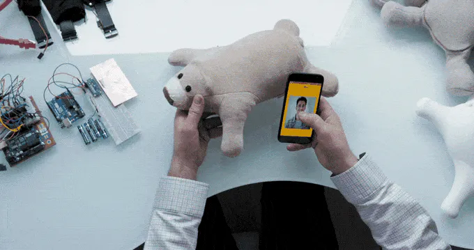 iXu Bear to mirror touch over distance gallery image