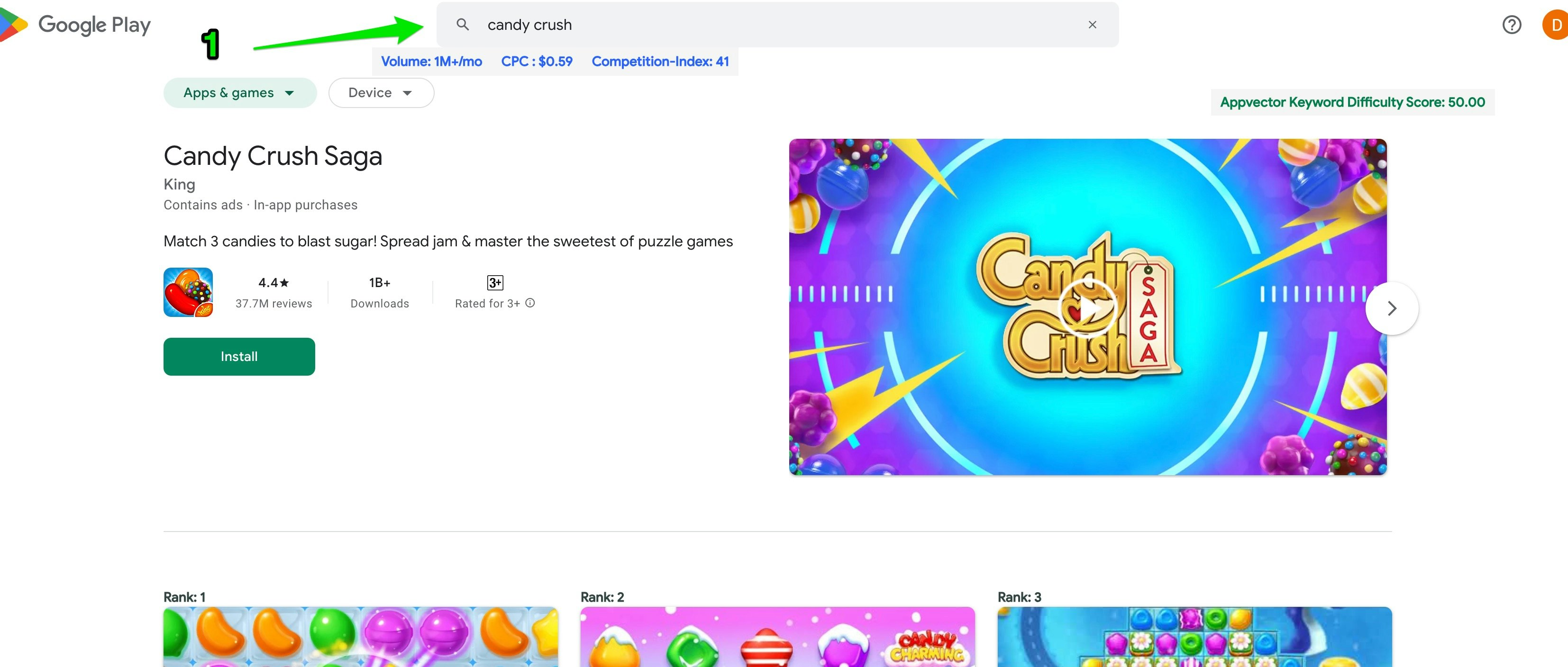 GRATUIT - Volume de mots clés sur SERP, YouTube media 2