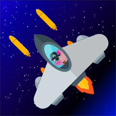 Piggy Invasion - Product Hunt launch logo and brand identity