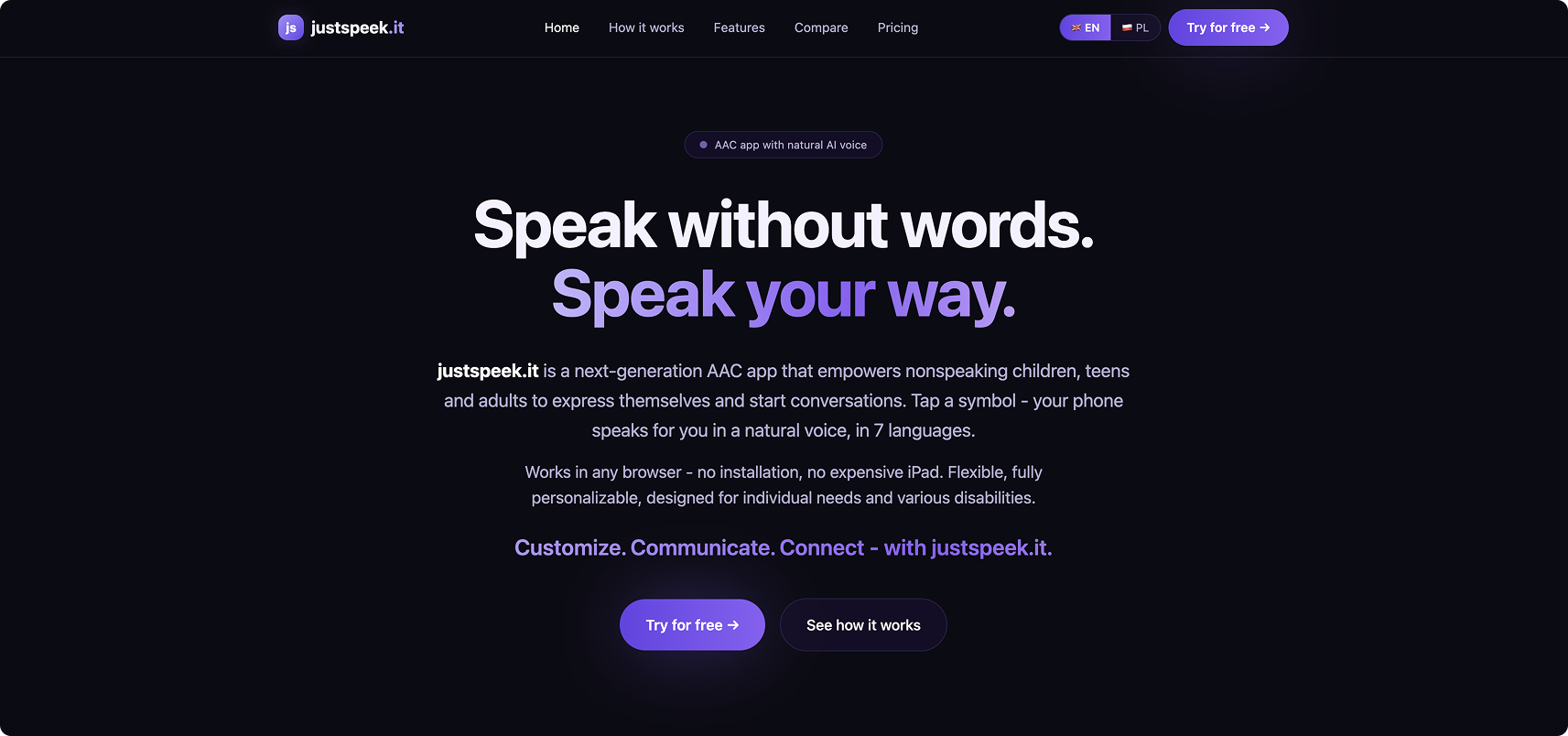 justspeek.it gallery image