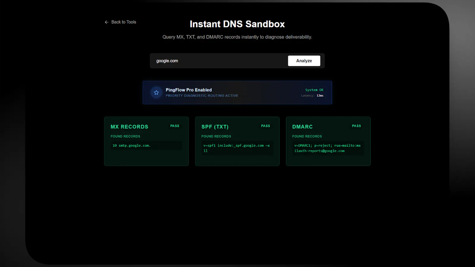 PingFlow screenshot 3