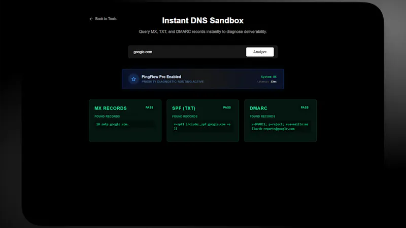 PingFlow screenshot 3