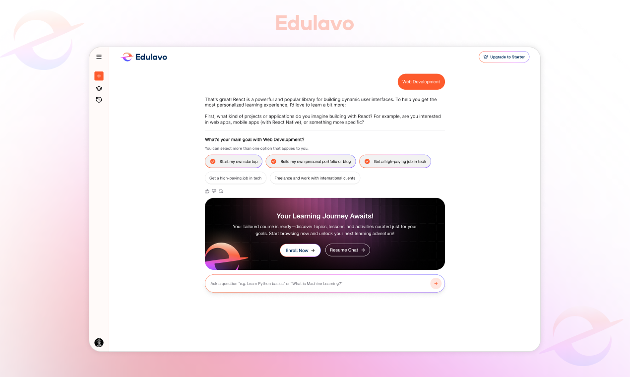 Edulavo - Screenshot 2 showing product features and functionality