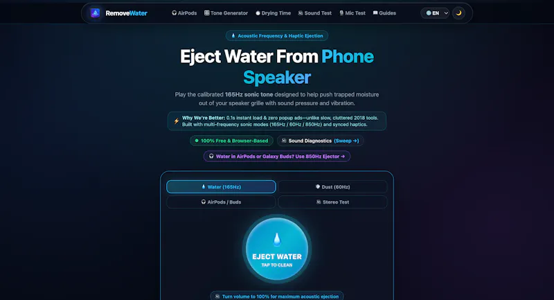 Remove Water From Phone screenshot 2
