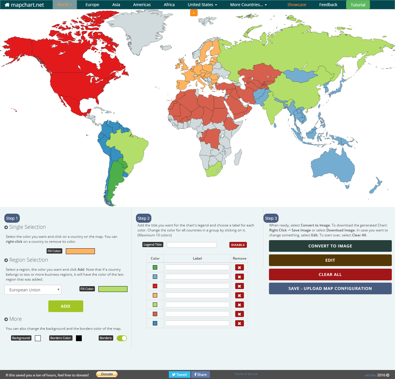 Map Chart gallery image