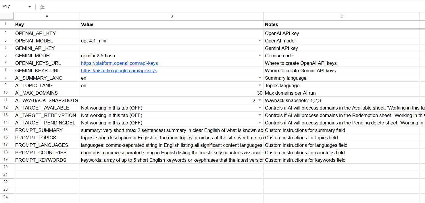 Domain Monitor: WHOIS & Wayback AI - Main product screenshot demonstrating key features and user interface